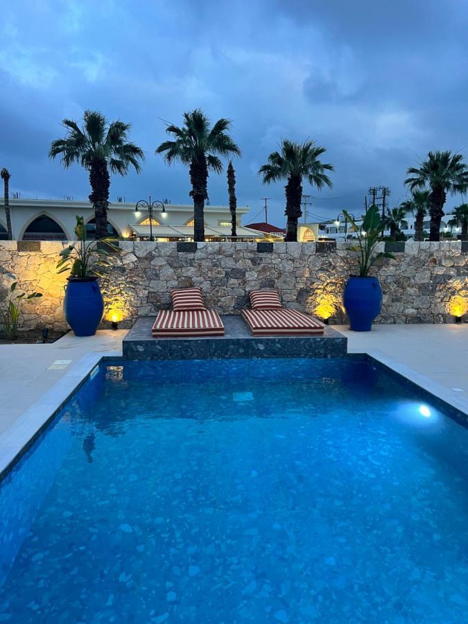 Cora May Central Villa With Private Pool 200M To The Beach Faliraki Exterior foto